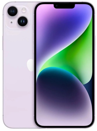 Смартфон Apple iPhone 14 128 ГБ, фиолетовый 